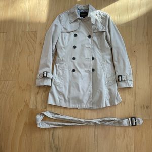 Banana Republic Short Trench Size M